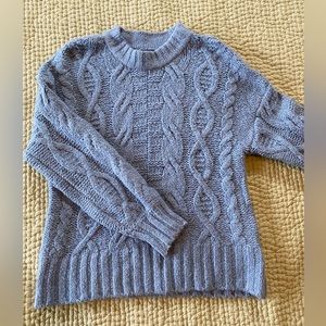 Cozy Blue American Eagle Sweater